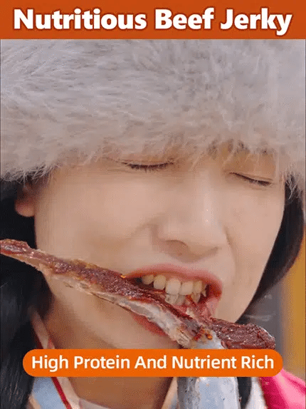 Add high-protein pure beef jerky. -Evan