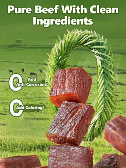 Add high-protein pure beef jerky. -Evan