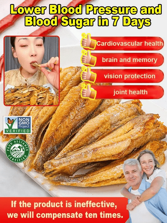 High-protein ready-to-eat deep-sea fish crisps -Evan