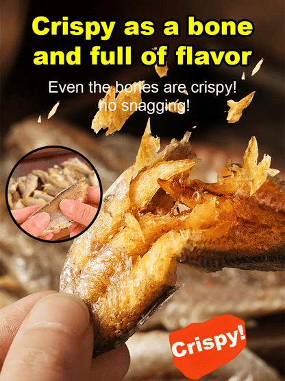 High-protein ready-to-eat deep-sea fish crisps -Evan