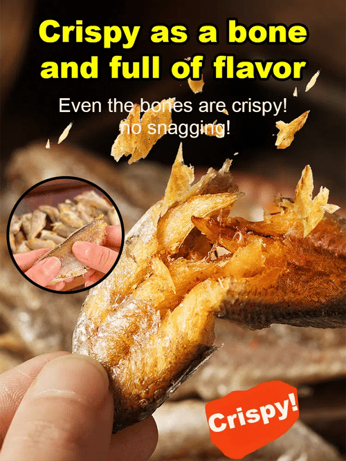 High-protein ready-to-eat deep-sea fish crisps -Evan