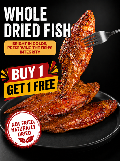 🐟️Gourmet Spicy Whole Fish | Vacuum-Sealed | High Protein Seafood Snack -Evan