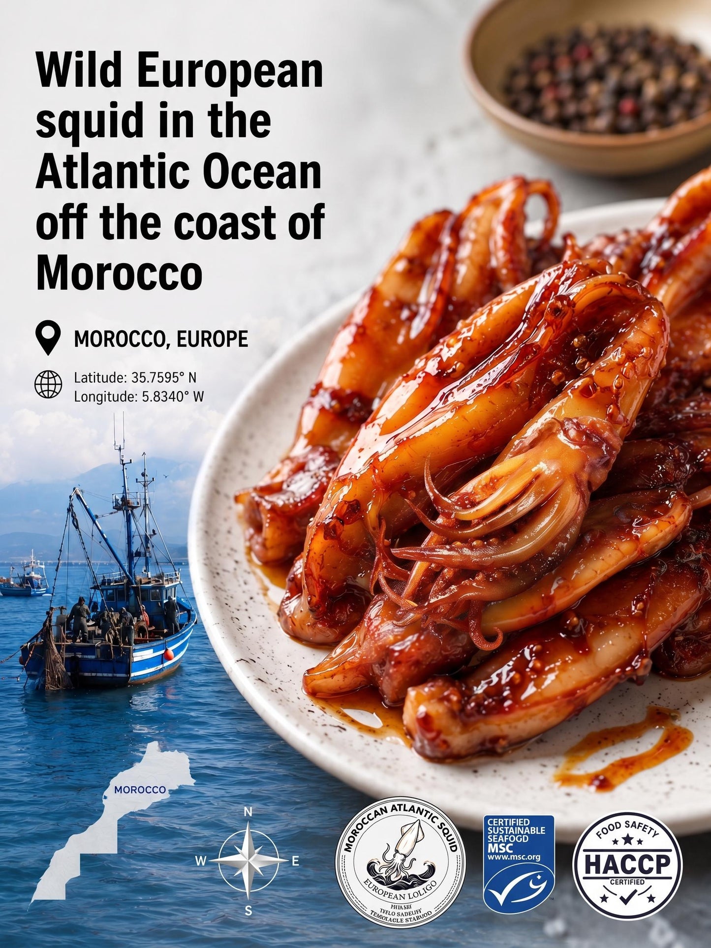 🦑BBQ Roasted Whole Squid Snack – Ready to Eat, Individually Wrapped -Evan