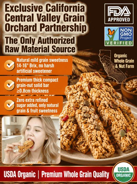 🥚Oat Protein Granola Bars Low Calorie Snack -Evan