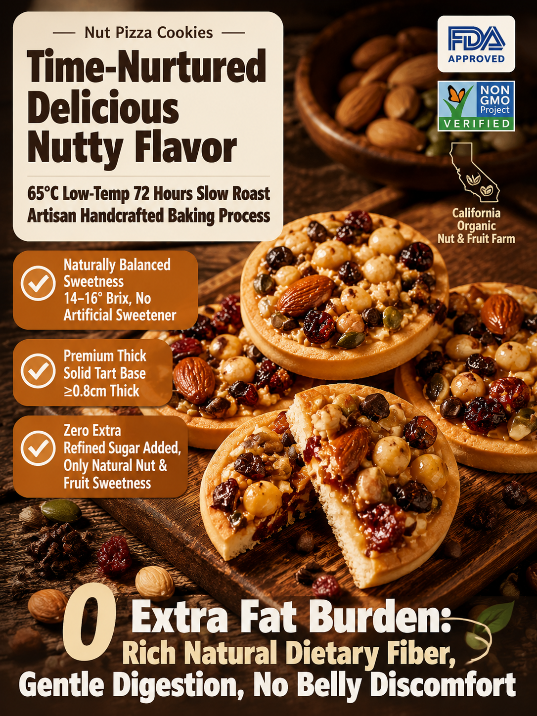 🍪Mixed Nut Cookies Assorted Biscuit Snack Pack -Evan