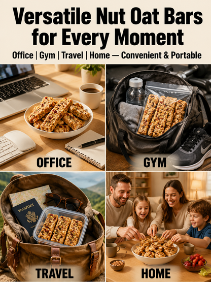 🥚Oat Protein Granola Bars Low Calorie Snack -Evan
