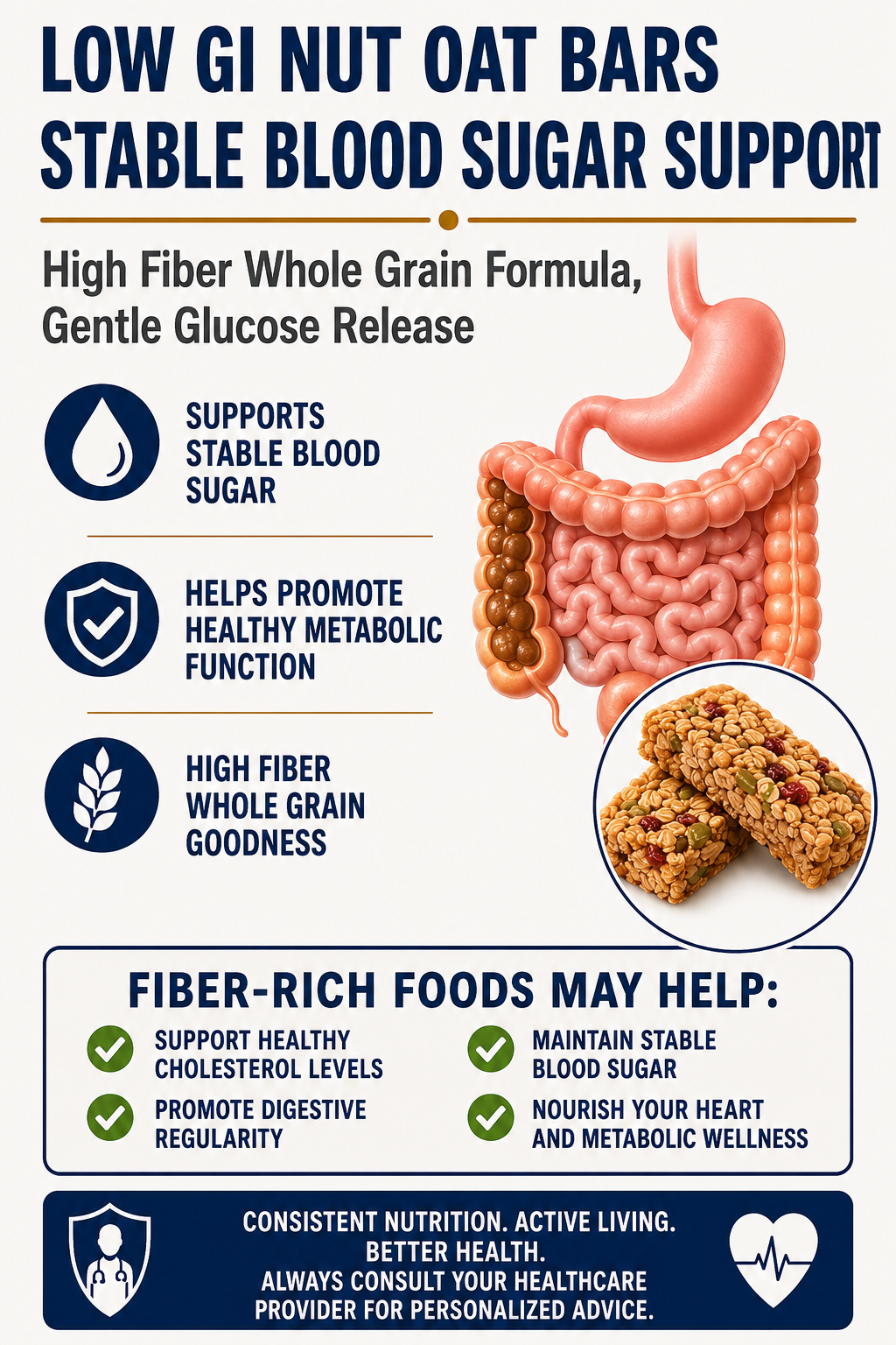 🥚Oat Protein Granola Bars Low Calorie Snack -Evan