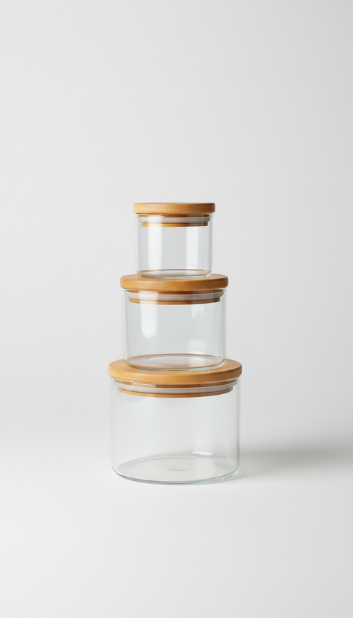 Stackable Clear Storage Bins