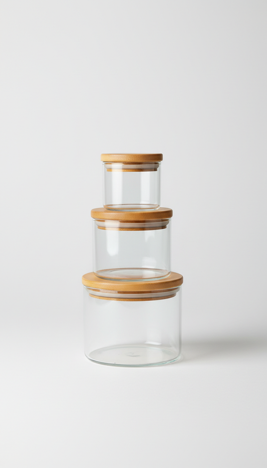 Stackable Clear Storage Bins