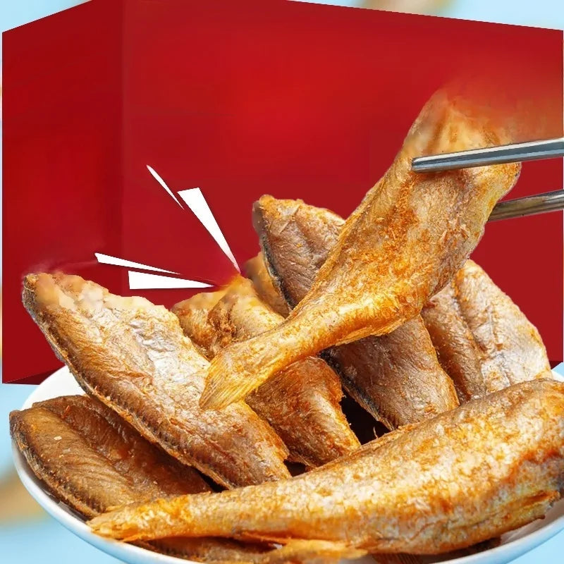 High-protein ready-to-eat deep-sea fish crisps -Evan