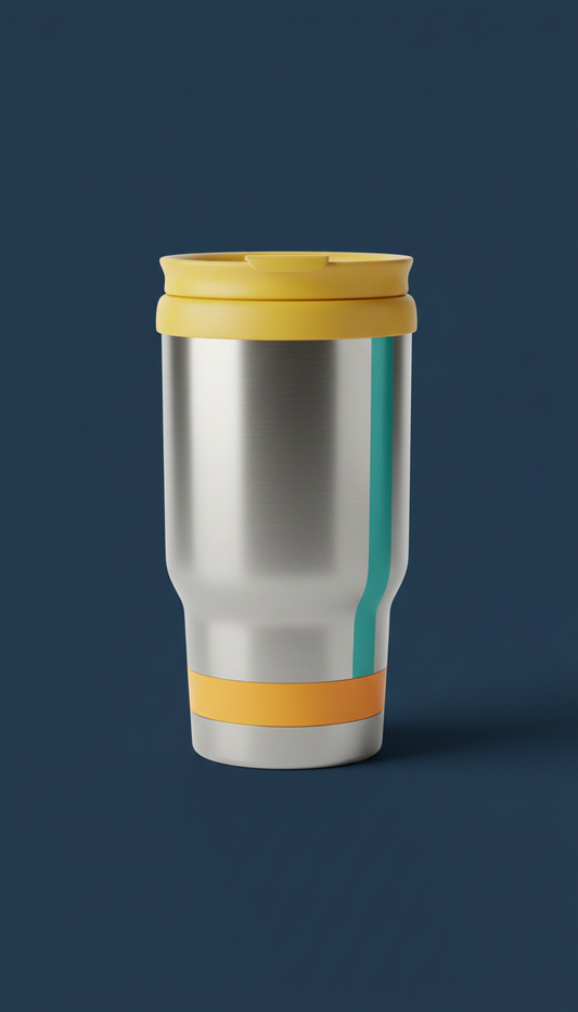 Stainless Travel Mug Leak-Resistant