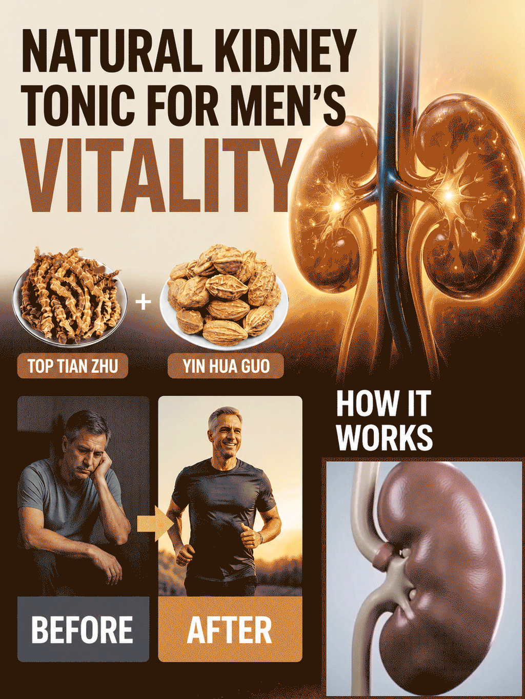 👨Men’s Daily Vitality Herbal Blend – Natural Plant-Based Wellness Support